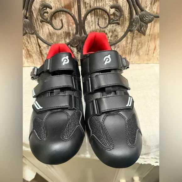Peloton Black and Red Cycling Shoes 44 - Picture 8 of 9